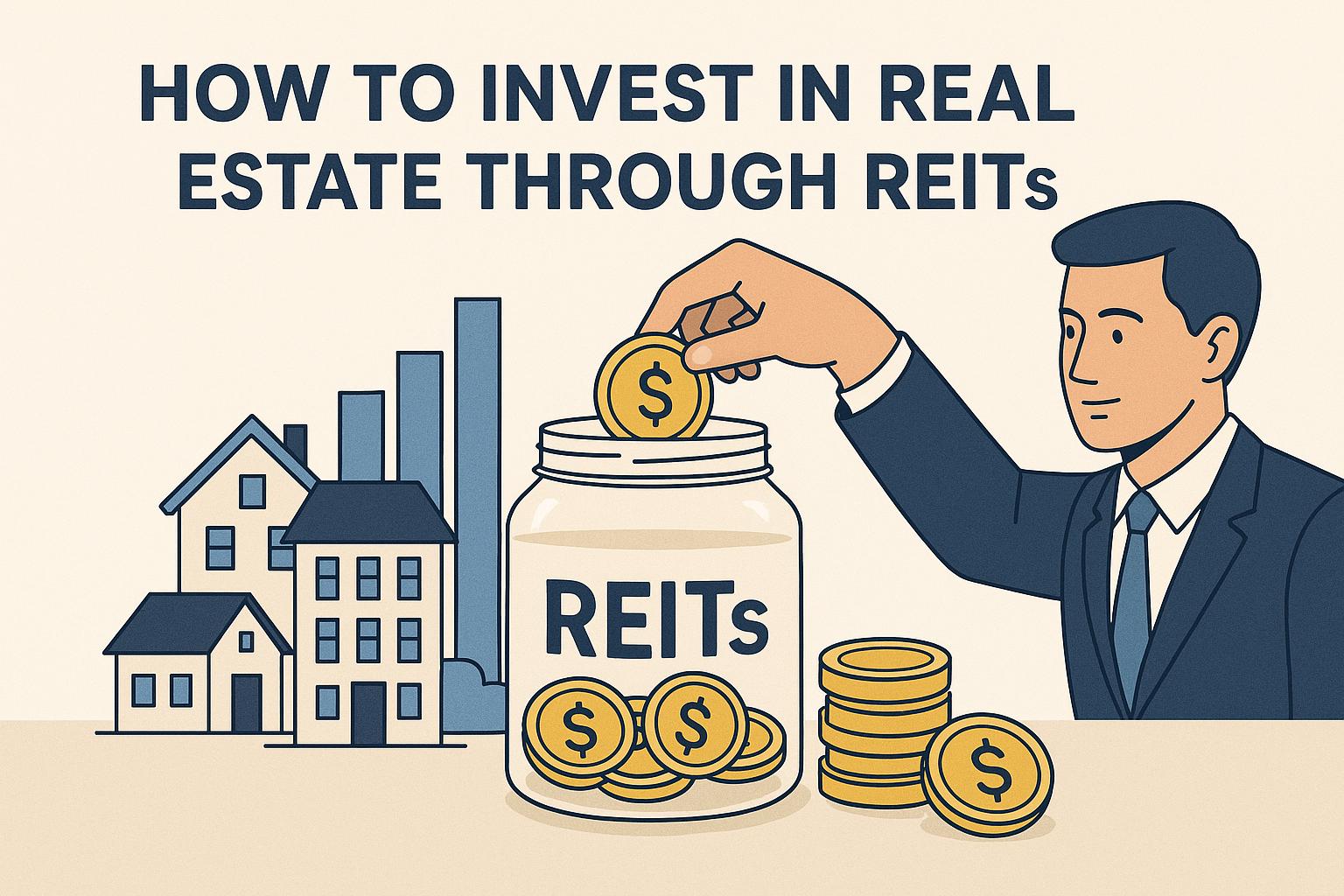 How to invest in real estate through REITs.