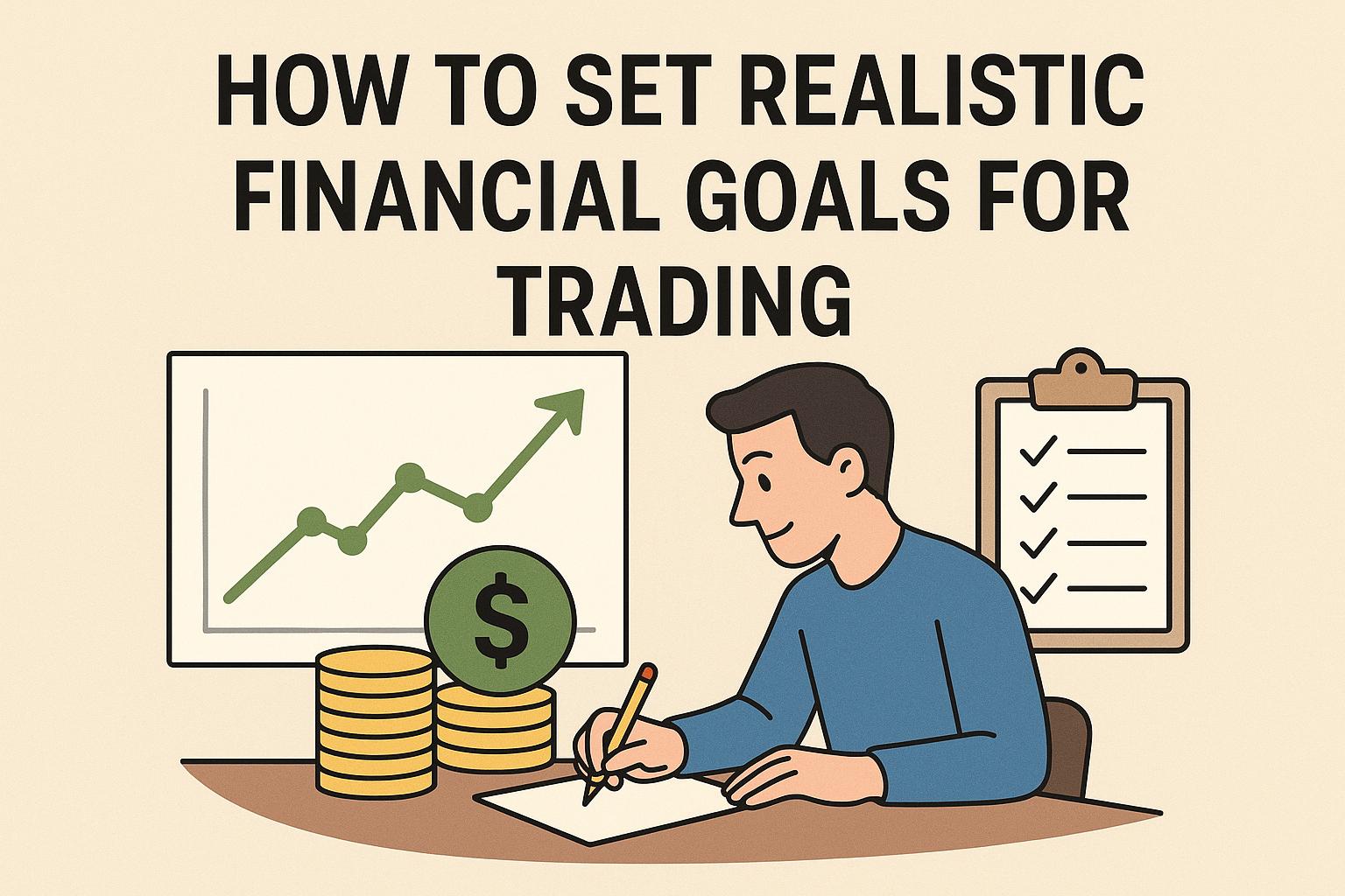 How to set realistic financial goals for trading.