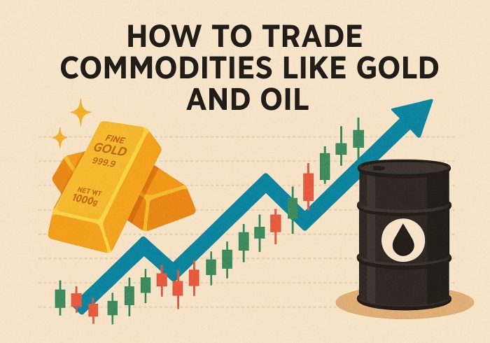 How to trade commodities like gold and oil.