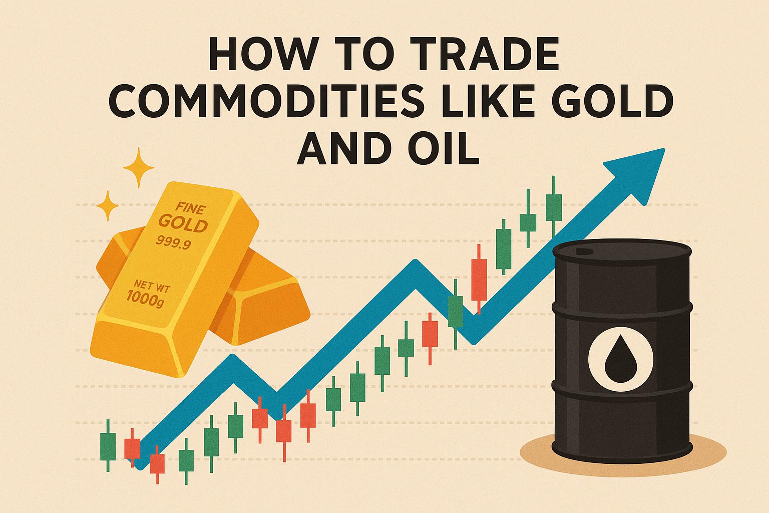 How to trade commodities like gold and oil.