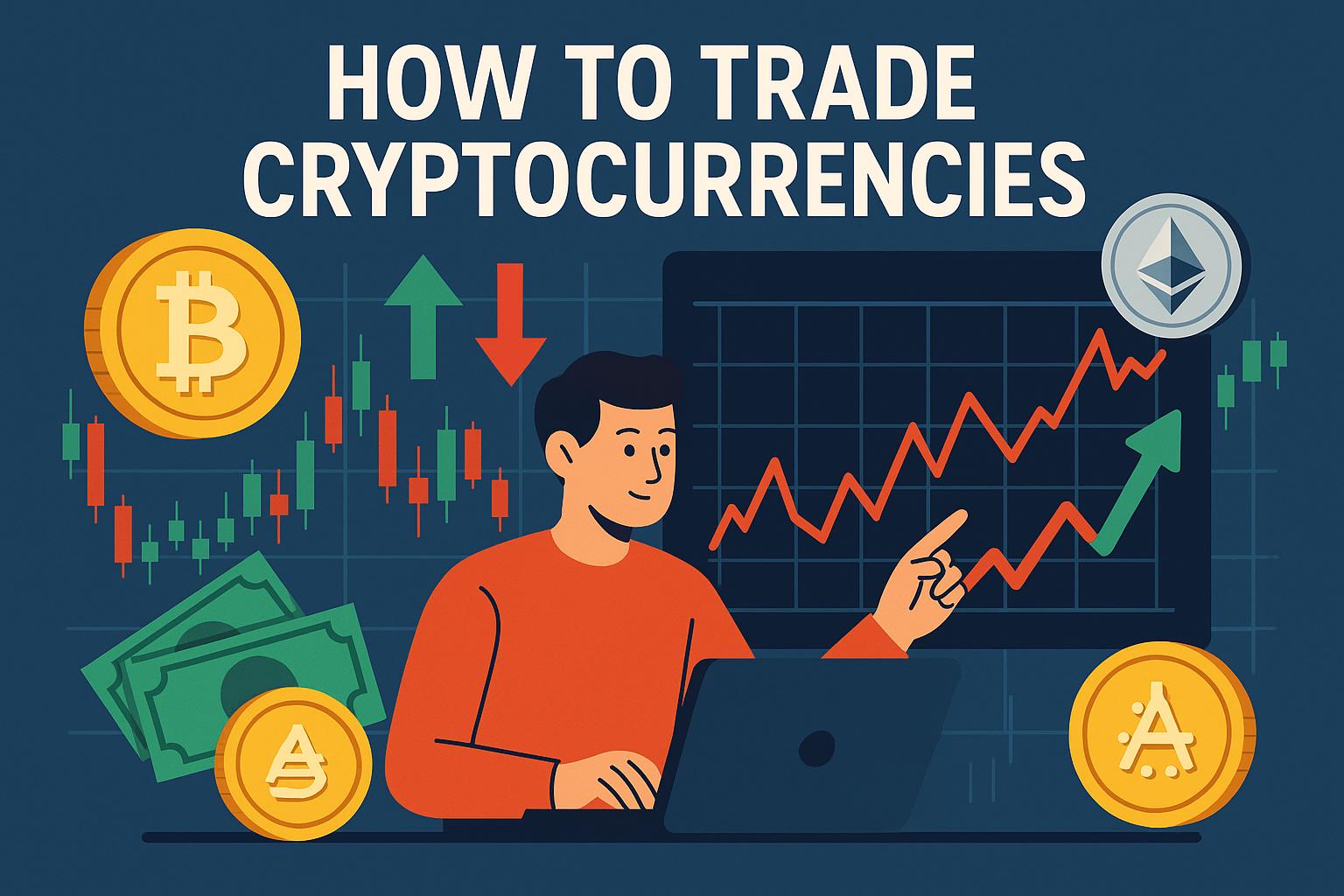 How to trade cryptocurrencies.