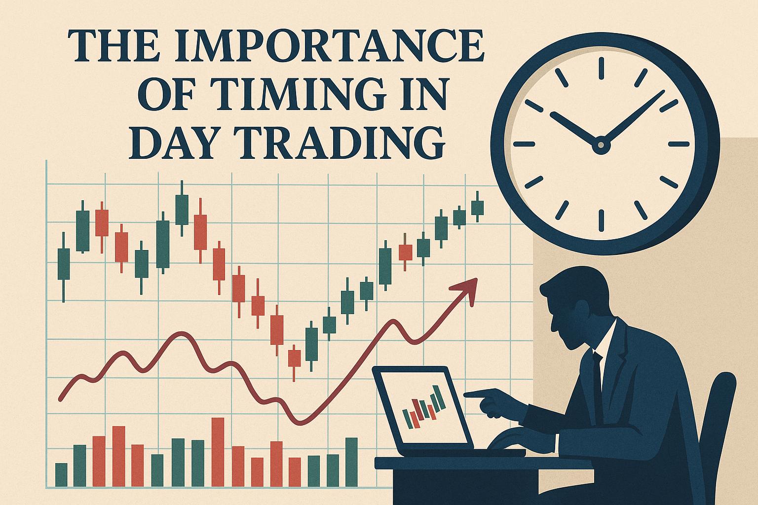 The importance of timing in day trading.