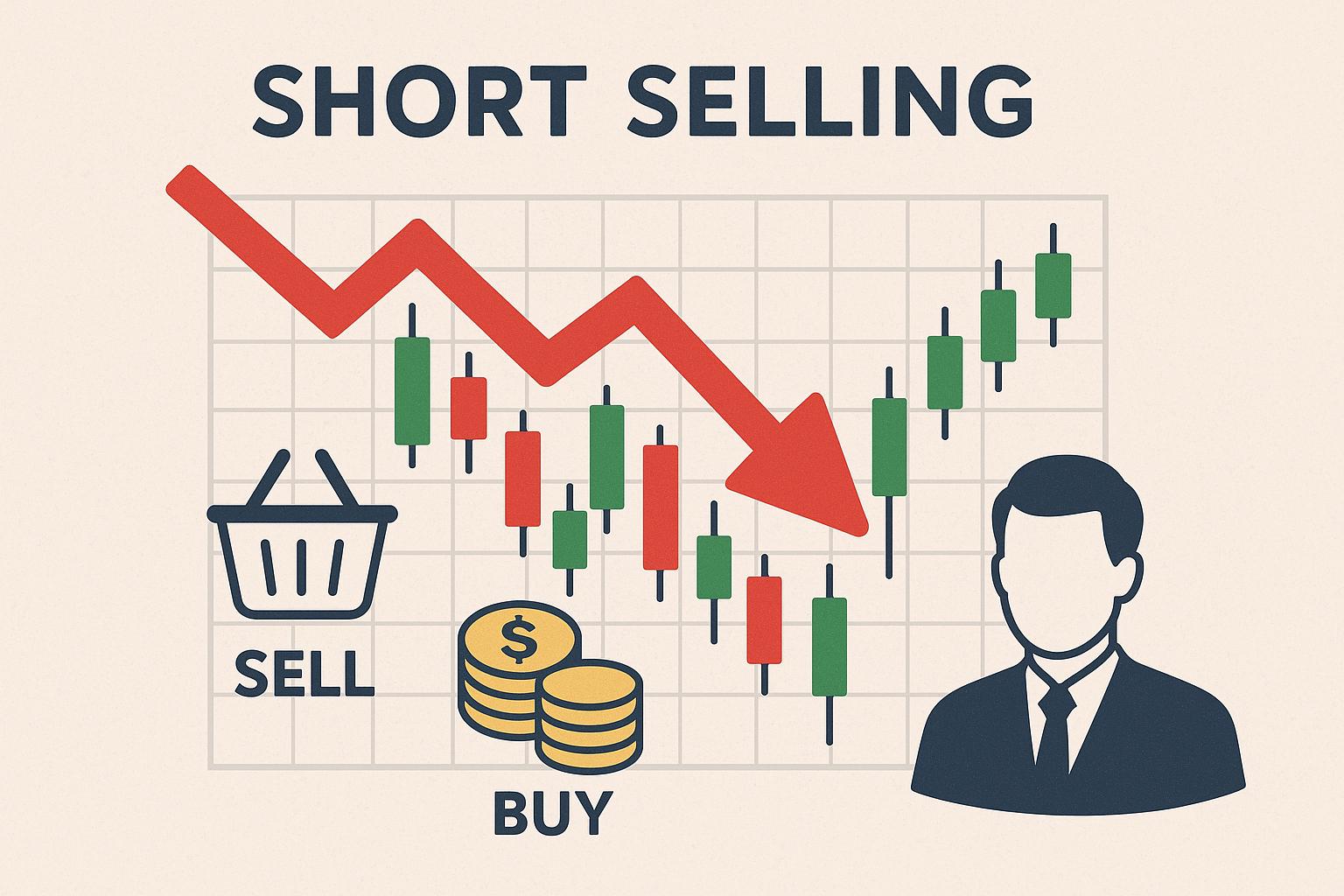Understanding the concept of short selling in trading.
