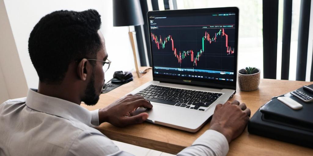 Trader using ECN broker